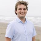 At the beach.